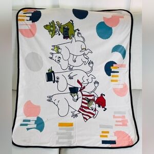 Colorful Moomin Blanket 60x90cm In Size